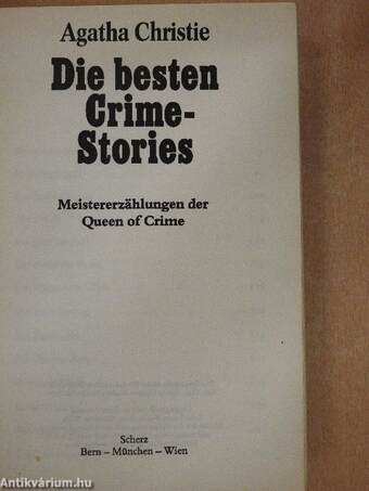 Die besten Crime-Stories