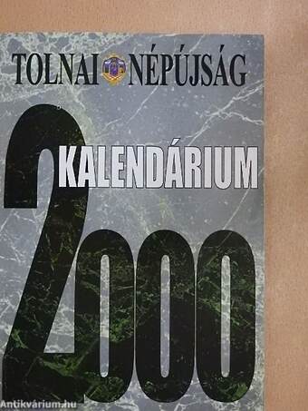 Tolnai Népújság Kalendárium 2000