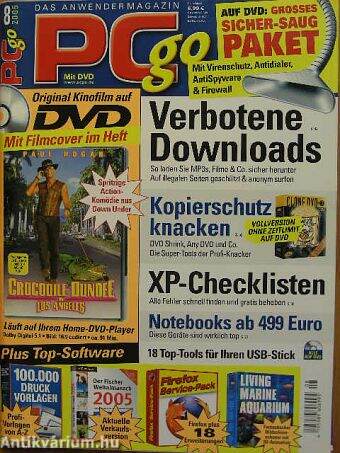 PCgo 8/2005 - DVD-vel