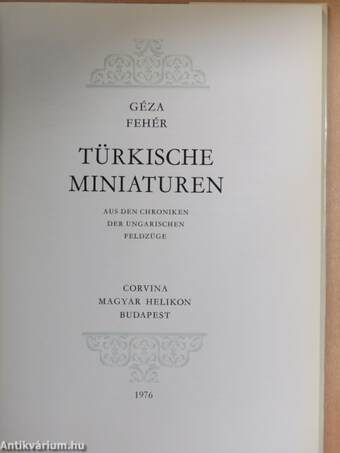 Türkische Miniaturen