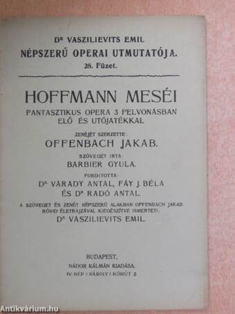 Hoffmann meséi