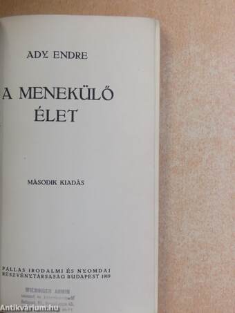 A menekülő élet