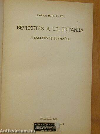 Bevezetés a lélektanba