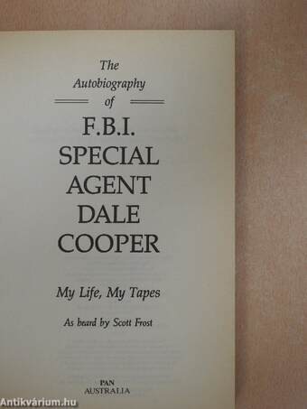 The Autobiography of F.B.I. Special Agent Dale Cooper