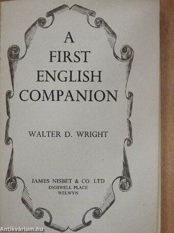 A First English Companion