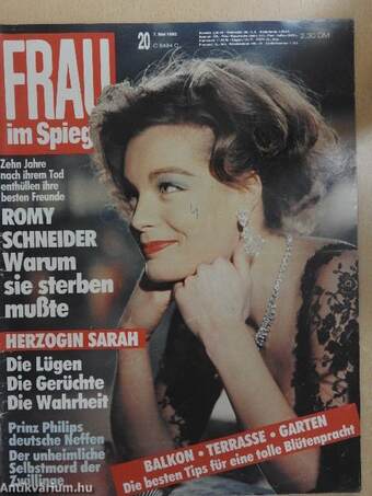 Frau im Spiegel Mai 1992