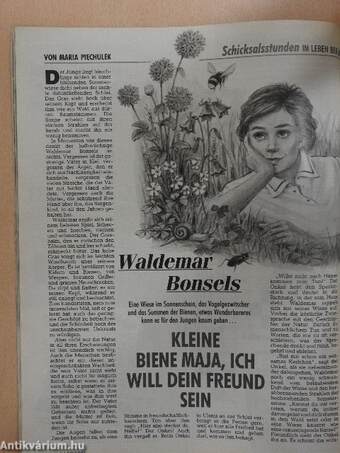 Frau im Spiegel Mai 1992