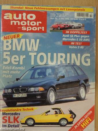 Auto Motor und Sport Heft 10 3. Mai 1996