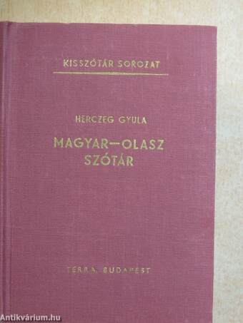 Magyar-olasz szótár