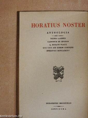 Magyar Horatius/Horatius Noster