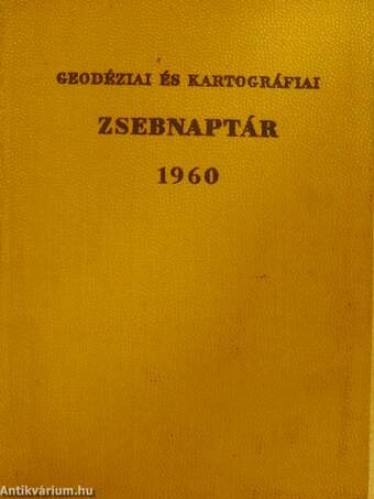 Geodéziai és kartográfiai zsebnaptár 1960