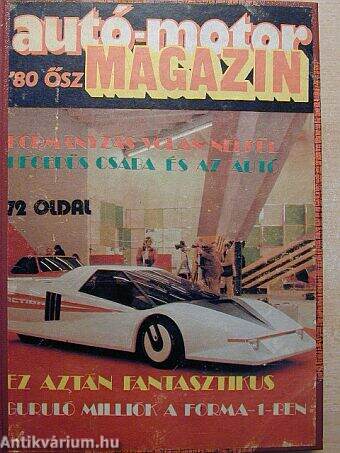 Autó-Motor Magazin 1980. január-december