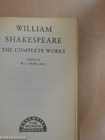 The Complete Works of William Shakespeare