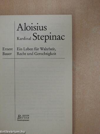 Aloisius Kardinal Stepinac