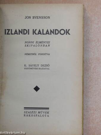 Izlandi kalandok