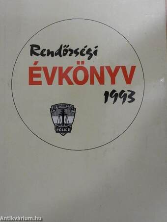 Rendőrségi évkönyv 1993