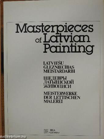 Masterpieces of Latvian Painting