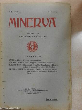 Minerva 1929/1-3.