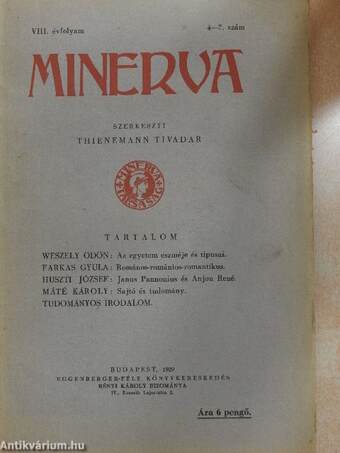Minerva 1929/4-7.
