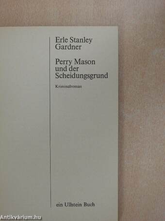 Perry Mason und der Scheidungsgrund