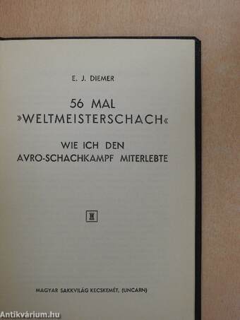 56 Mal »Weltmeisterschach«