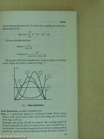 Dictionary of Statistics