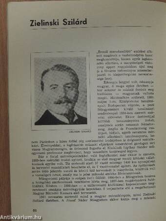 Évfordulóink a műszaki és természettudományokban 1985