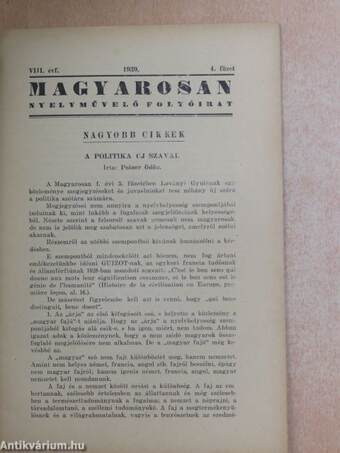 Magyarosan 1939/4.