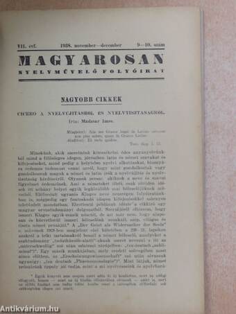 Magyarosan 1938. november-december