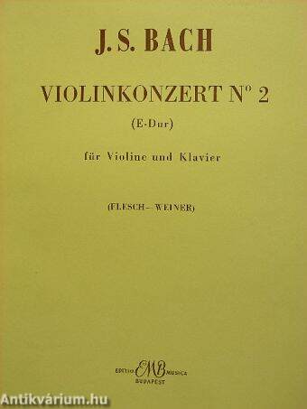 Violinkonzert No. 2. (E-dur)