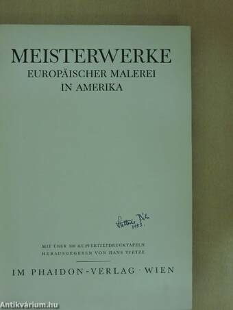 Meisterwerke Europäischer Malerei in Amerika