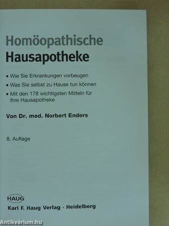 Homöopathische Hausapotheke