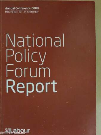 National Policy Forum Report