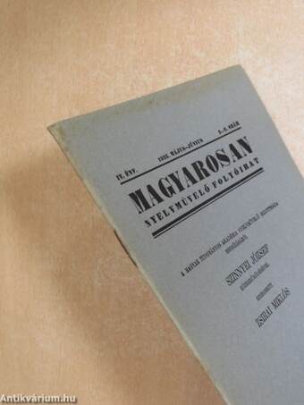 Magyarosan 1935. május-június