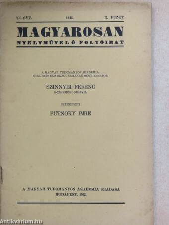 Magyarosan 1942/2.