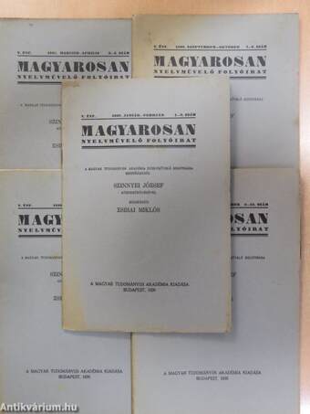 Magyarosan 1936. január-december