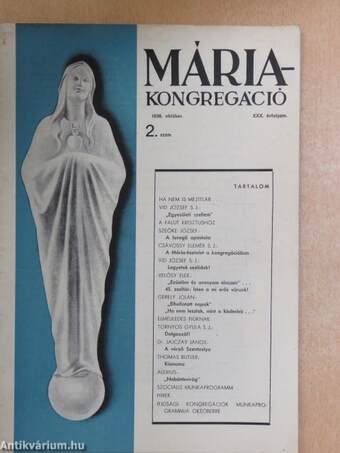 Mária-Kongregáció 1936. október