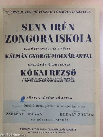 Zongoraiskola I.