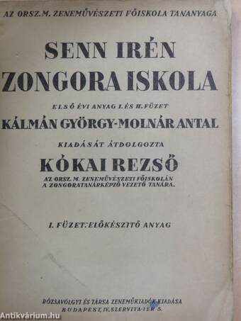 Zongoraiskola I.