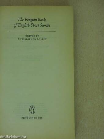 The Penguin Book of English Short Stories