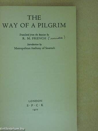 The Way of a Pilgrim