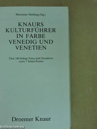 Knaurs Kulturführer in Farbe Venedig und Venetien