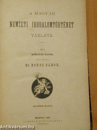 A magyar nemzeti irodalomtörténet vázlata/Olvasókönyv a magyar nemzeti irodalomtörténet rövid vázlatához