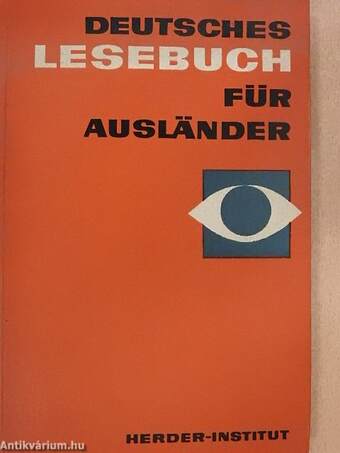 Deutsches Lesebuch für Ausländer