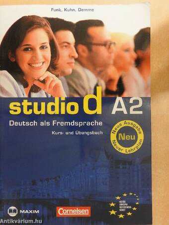 Studio d A2 - Kurs- und Übungsbuch - CD-vel