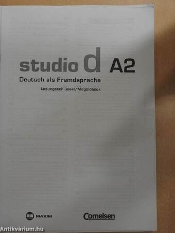 Studio d A2 - Kurs- und Übungsbuch - CD-vel