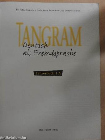 Tangram 1A - Lehrerbuch