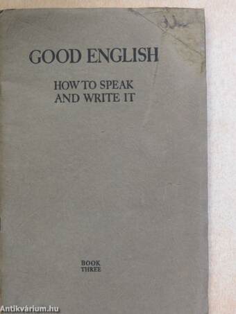 Good English Book 3.