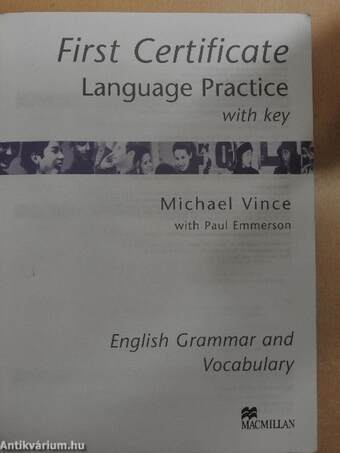 First Certificate Language Practice with key