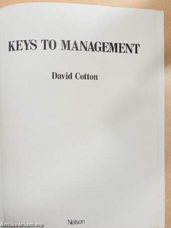 Keys to Management